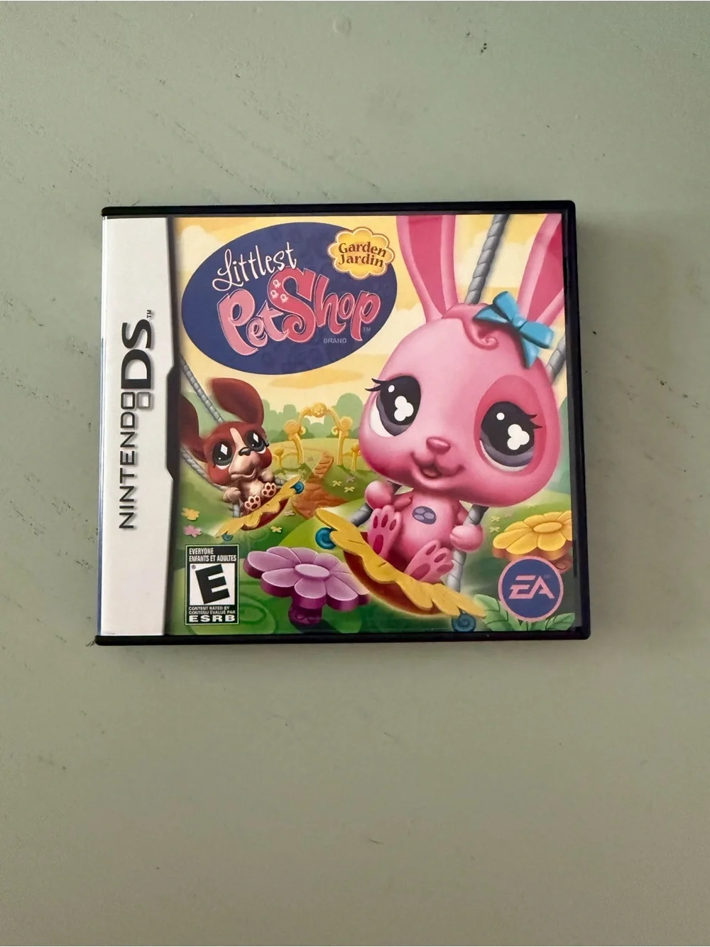 COMPLETE Littlest Pet Shop: Garden Jardin Nintendo DS Game, Case, Manual EUC
